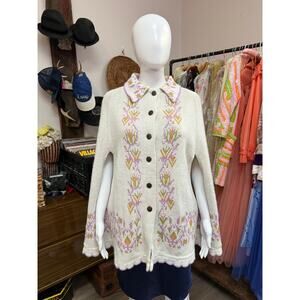 1970s Montgomery Ward Knit Cape Sweater